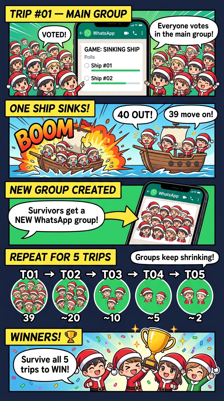 Sinking Ship Game Rules